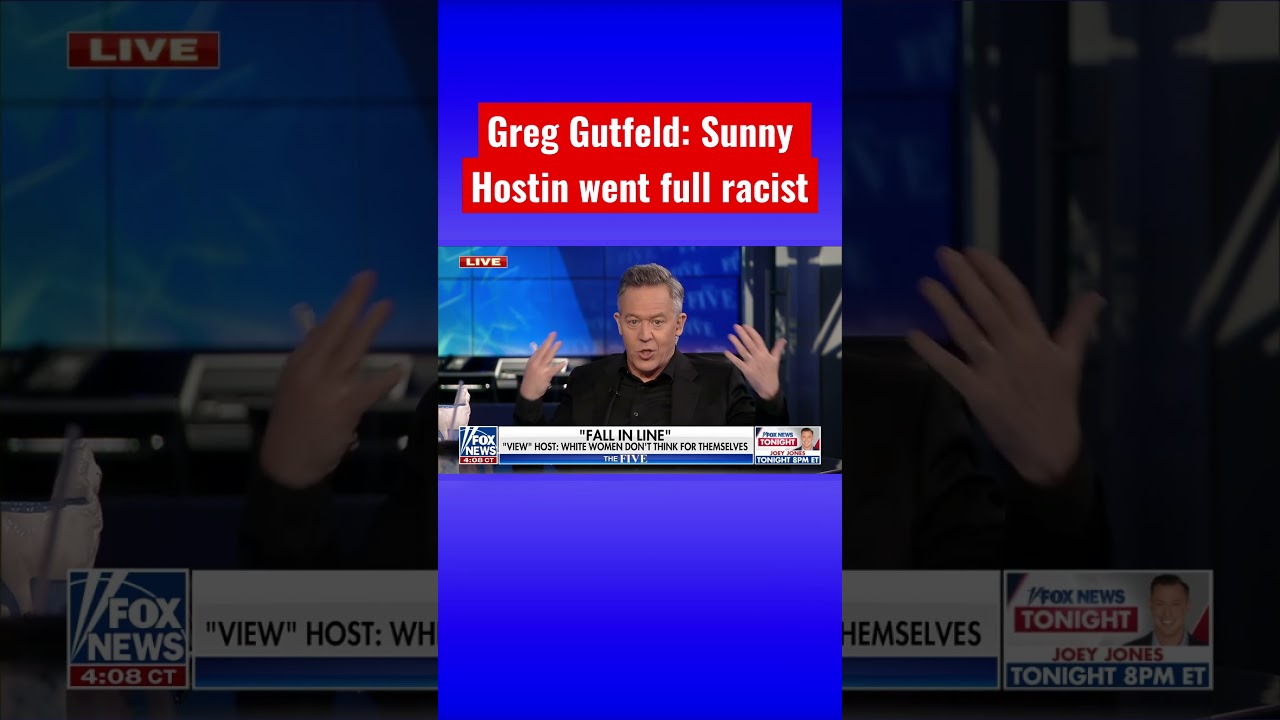 Gutfeld unloads on ‘The View’s’ Sunny Hostin 