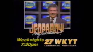 Jeopardy The Answer Is Tv Ad  19891990
