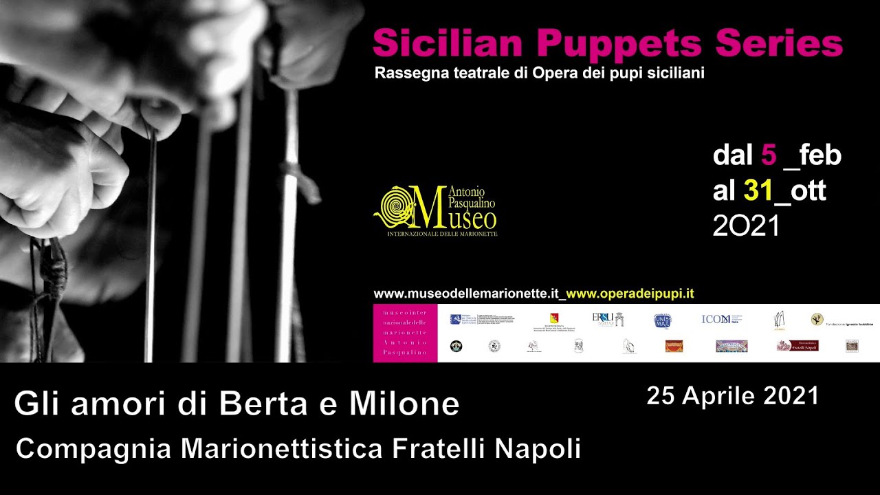 Gli amori di Berta e MiloneCompagnia Marionettistica Fratelli Napoli