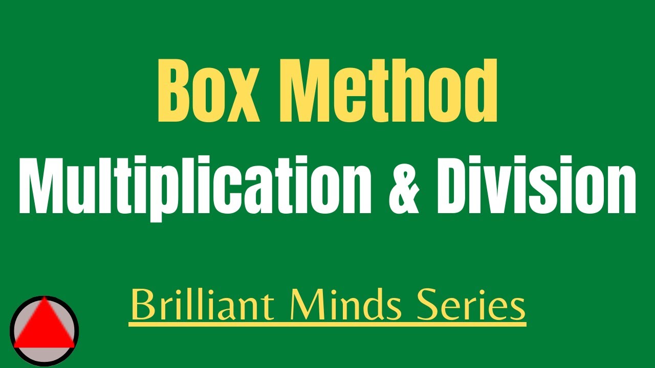 BOX METHOD MULTIPLICATION - YouTube