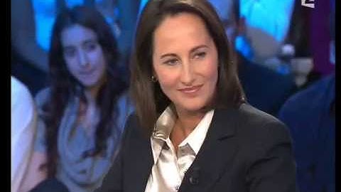 Ségolène Royal - On n’est pas couché 15 décembre 2007 #ONPC