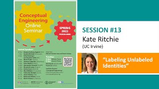 05-13 | Kate Ritchie (Irvine):  @ Conceptual Engineering Online Seminar