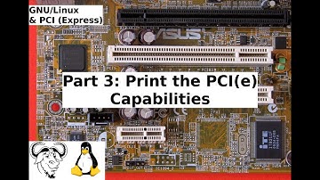 GNU/Linux & PCI (Express) - Part 3:  Print the PCI(e) extended capabilities