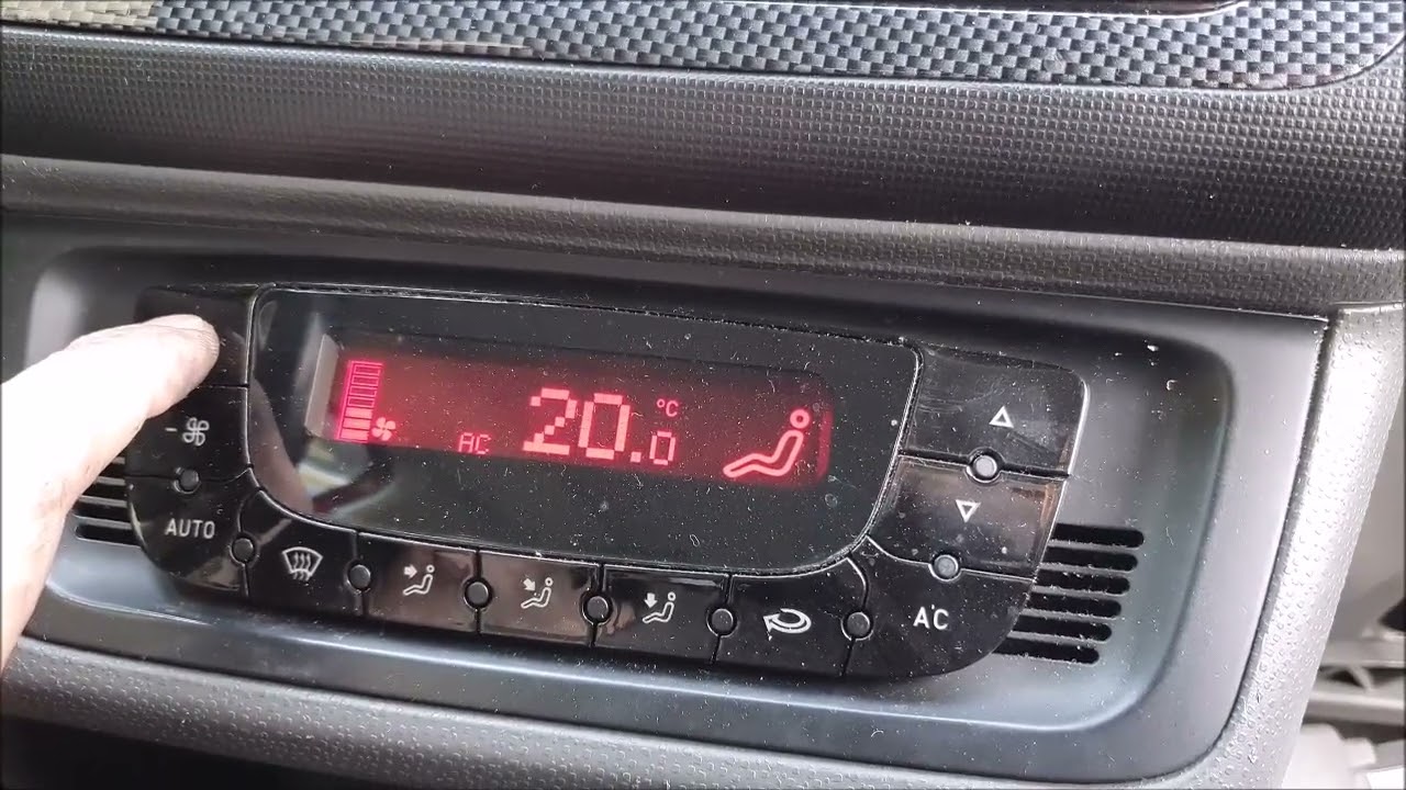 Seat ST 6J fan speed controller fault FIXED YouTube