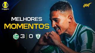 JUVENTUDE GOLEIA AMÉRICA-MG E SOBE PARA 10ª POSIÇÃO DO BRASILEIRÃO SÉRIE B!