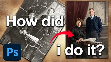 Restoring, color work, and detail reconstruction