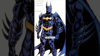 Rejected Batman Costumes! #Batman #dccomics #batmancostume #comics #casuallycomics