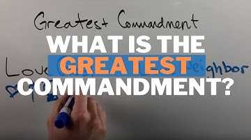 The Greatest Commandment