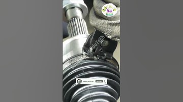 Quick Installing Clamps on Half Shaft I Technique of Install Clamp on Axle Shaft #shorts #viral #car