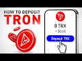 How to Deposit TRON (TRX) into Trust Wallet to Cover USDT TRC-20 Gas Fees