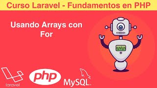 🐱‍🚀 Curso de Laravel #24 | PHP | Usando Arrays con For