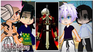 Jujutsu Kaisen react to Dante as Gojo Father 1/? (Dmc)