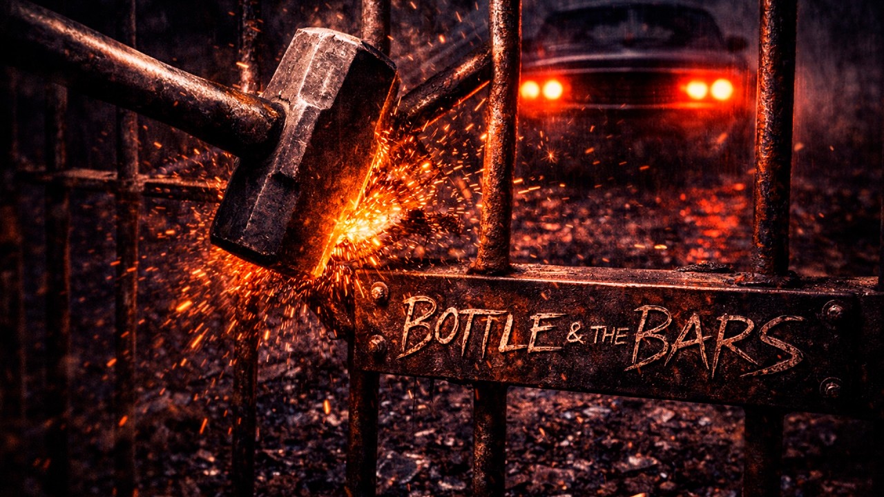 BOTTLE & THE BARS – Heavy Noir Blues Rock | Dark Driving Music & Crying Slide Guitar 🎸🥃⛓️