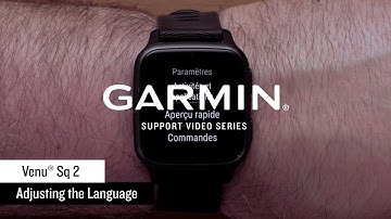 Garmin Support | Venu® Sq 2 Series | Adjusting Language Settings