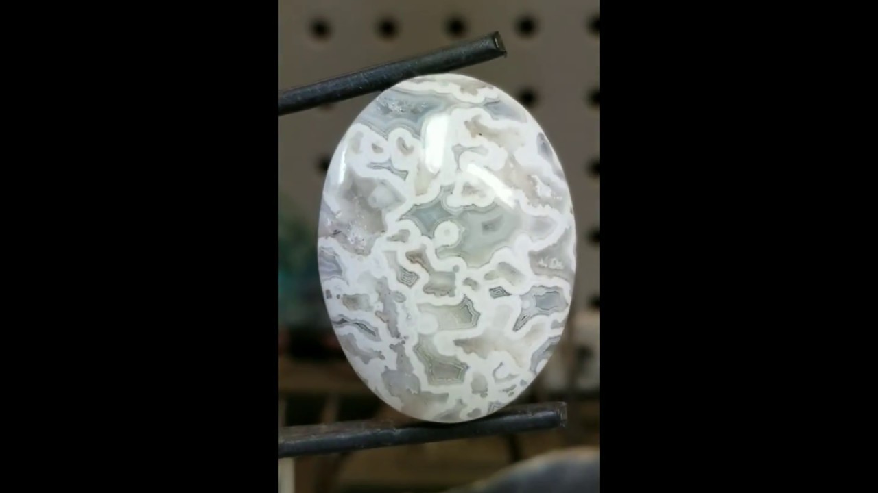 AVAILABLE @LEXXSTONES.COM! Ghost Kaily Agate