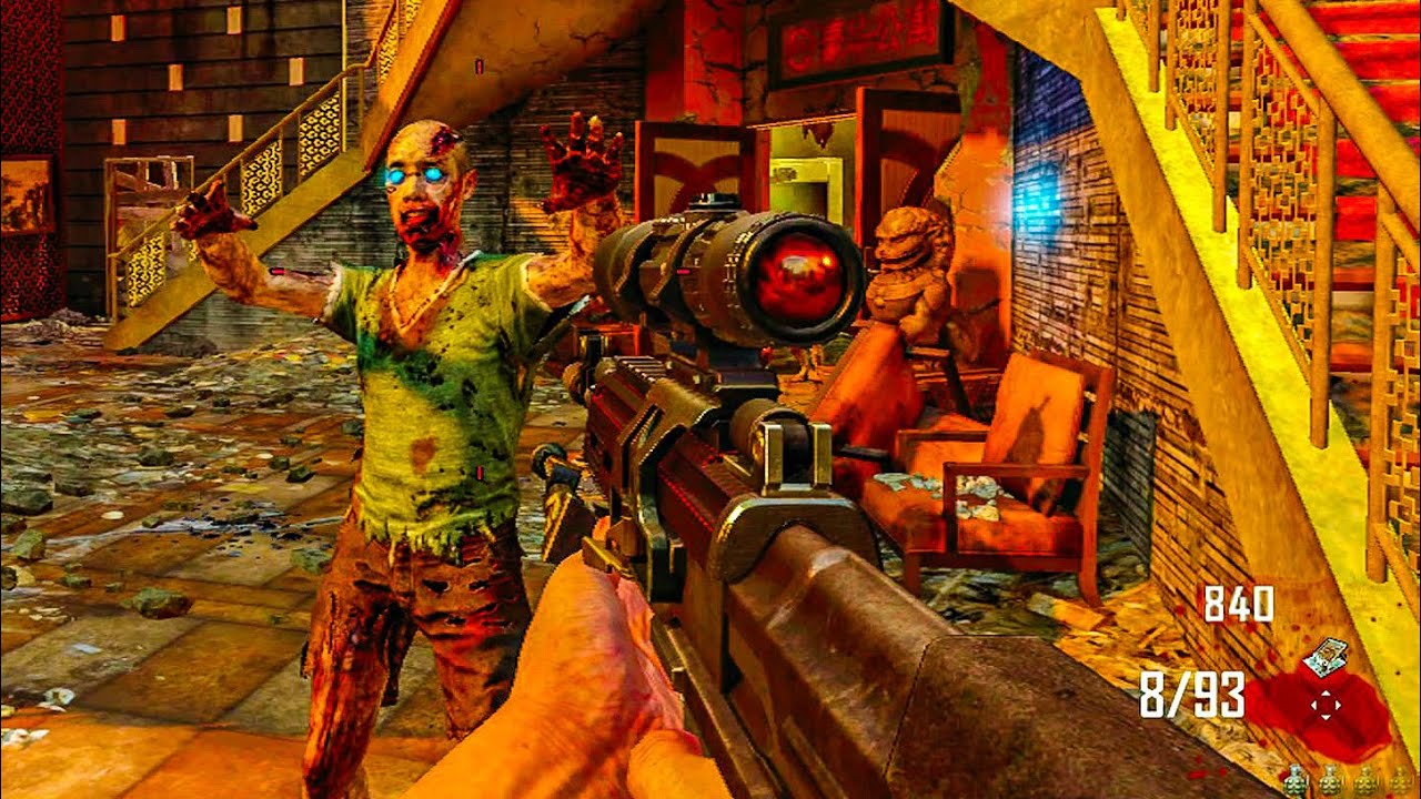 BLACK OPS 2 ZOMBIES: DIE RISE GAMEPLAY! (NO COMMENTARY)