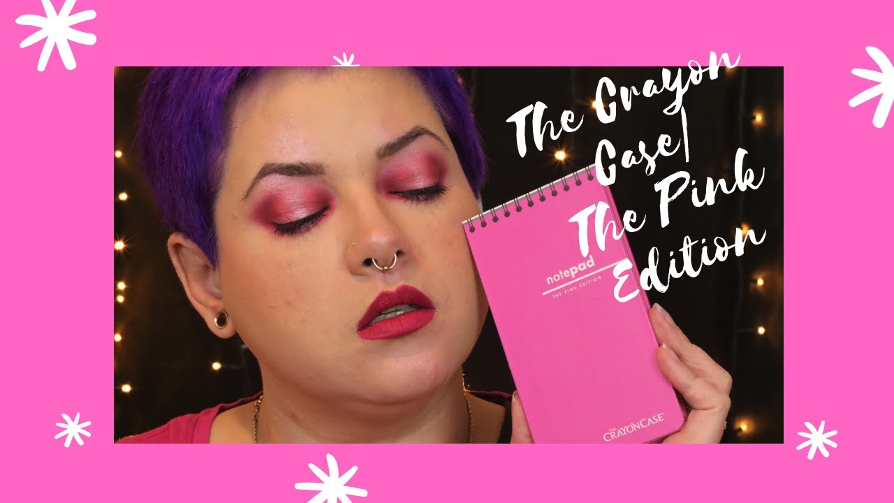 The Crayon Case| The Pink Edition 