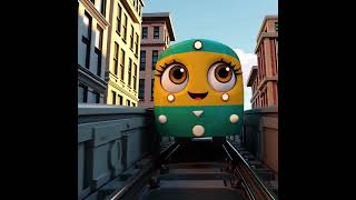 Subway Train Song 🚇 Cars For Kids 🚗 Transportation Song 🚩 Nursery Rhymes &amp; Super Simple Songs