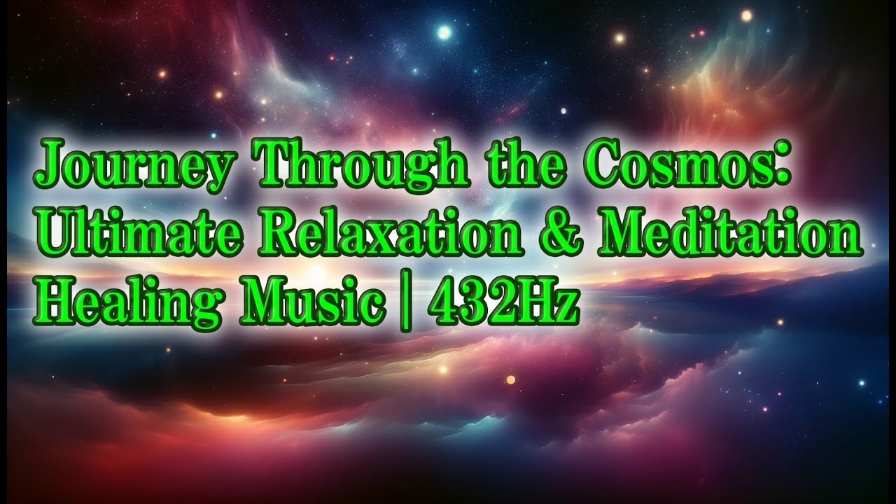 Journey Through the Cosmos - Ultimate Relaxation & Meditation Healing Music | 432Hz