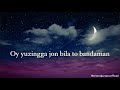 Sherali Jo Rayev Bandaman Rasmiy Matnli Video Official Lyric Video 