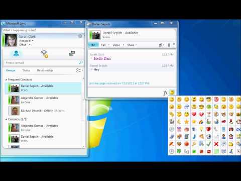 How to Send an Instant Message in Microsoft Lync