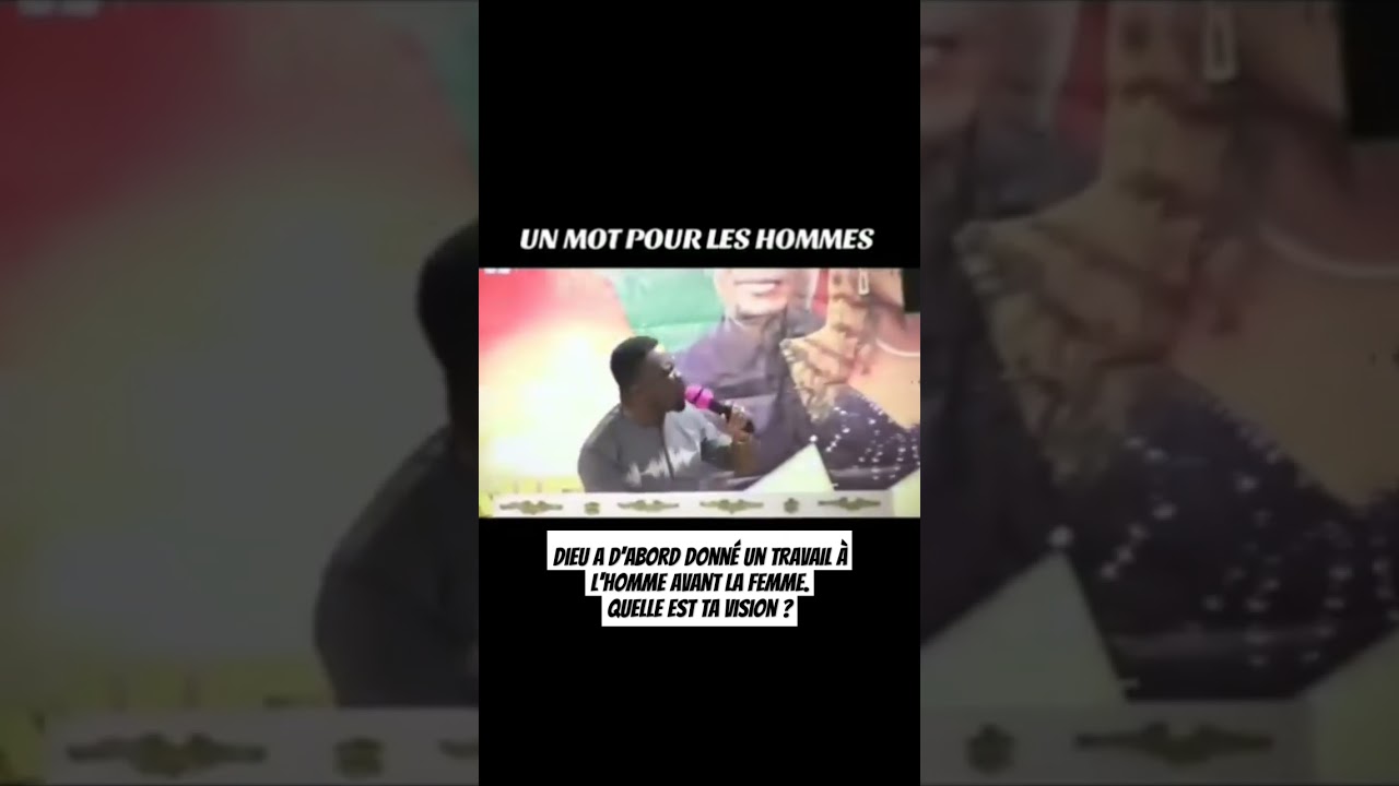 AVANT DE TE MARIER ÉCOUTE BIEN CECI. Rev Patrick Yoro