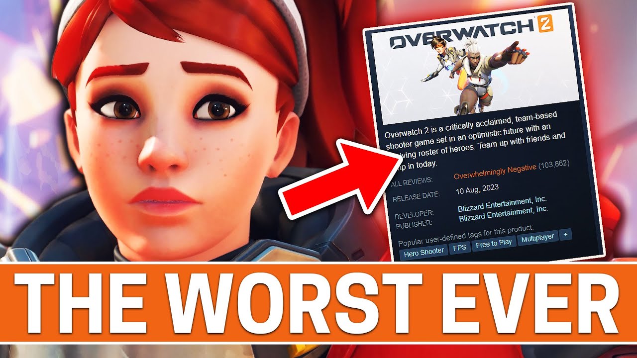 TheSocialTalks - Overwatch 2 becomes the worst-rated game on Steam