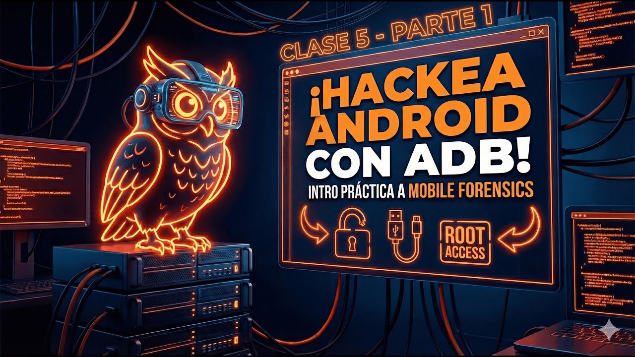 Forense Digital desde Cero Clase 5 parte 1 | Android Hacking & Live ...