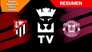 Club Atlético (2) - (2) Defensor United | Resumen