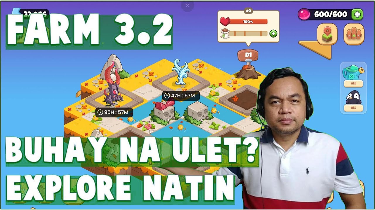 PLANT VS UNDEAD - FARM 3.2 , BUHAY na PVU Ulet? Lumulutang ang FARM (Tagalog)