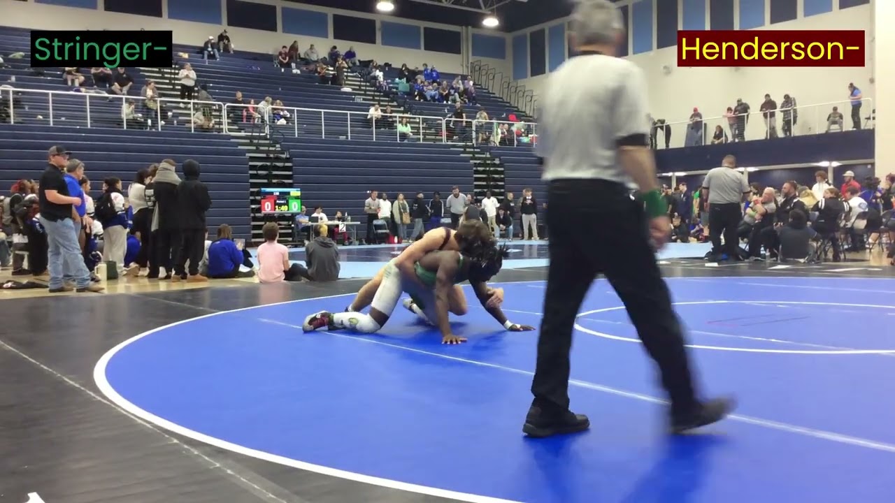 Darrion Stringer vs Henderson County (1/10/2026 Bear Down Invitational)