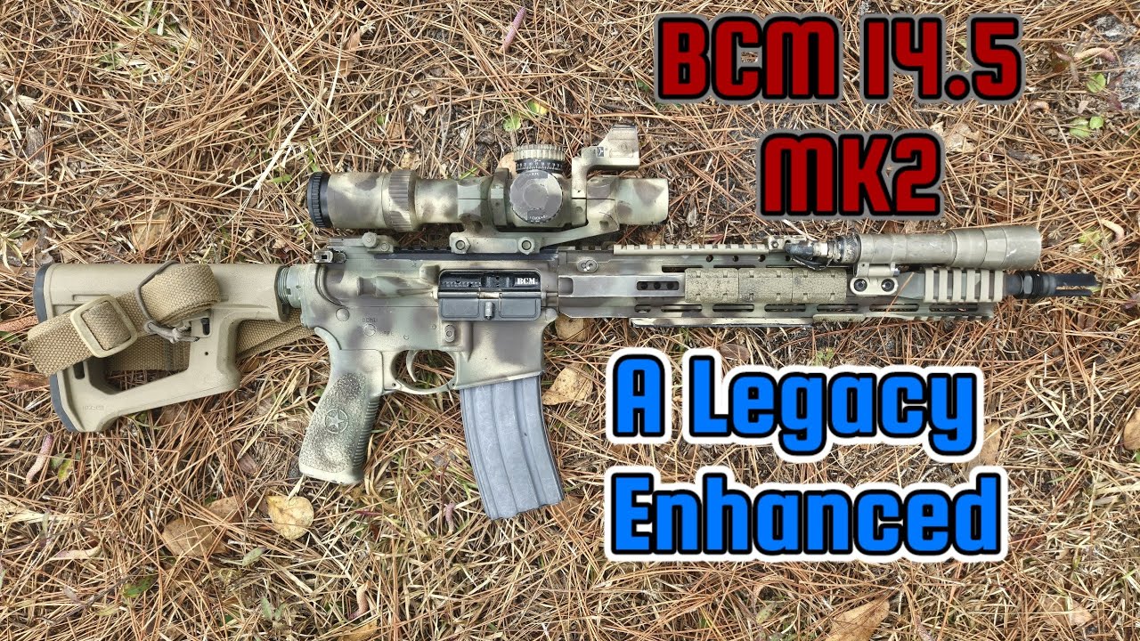 BCM 14.5" AR-15 MK2 with Raider Rail. First Shots.