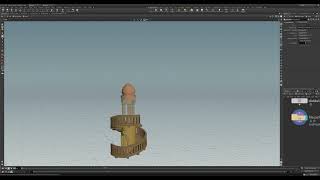 Houdini Procedural Fantasy Tower Animation