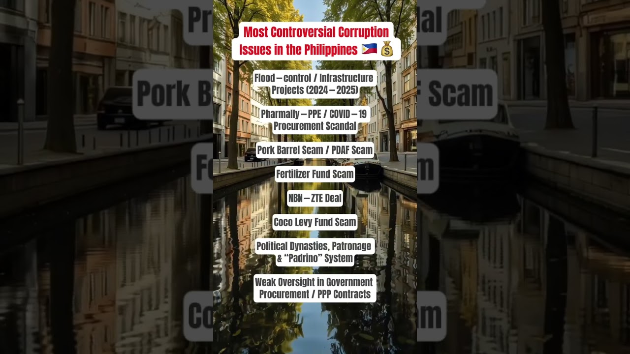 Most Controversial Corruption Issues in the Philippines 🇵🇭 