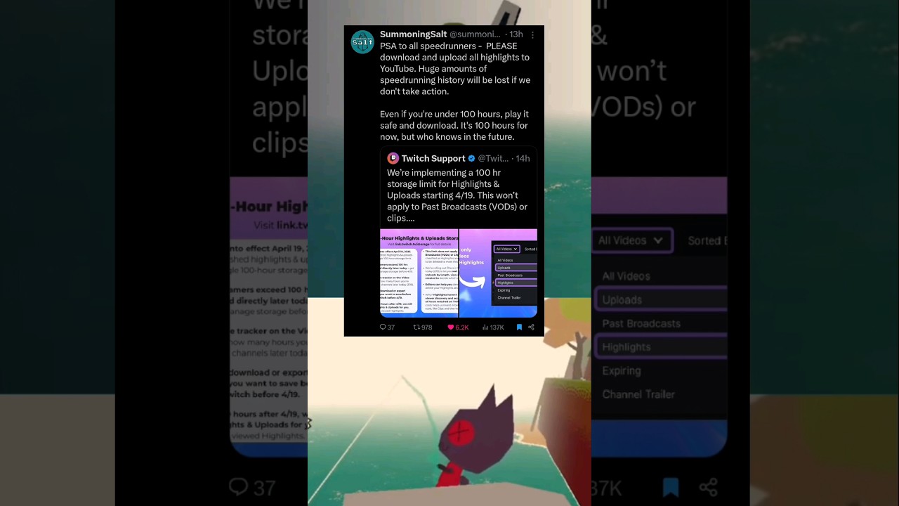 Twitch HATES Speedrunners!!!| 