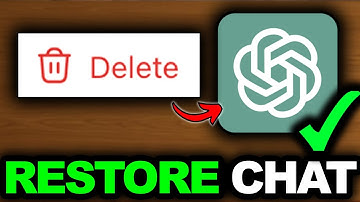 WERKT IN 2025! Hoe je recent verwijderde ChatGPT-chats kunt herstellen (ENIGE MANIER)