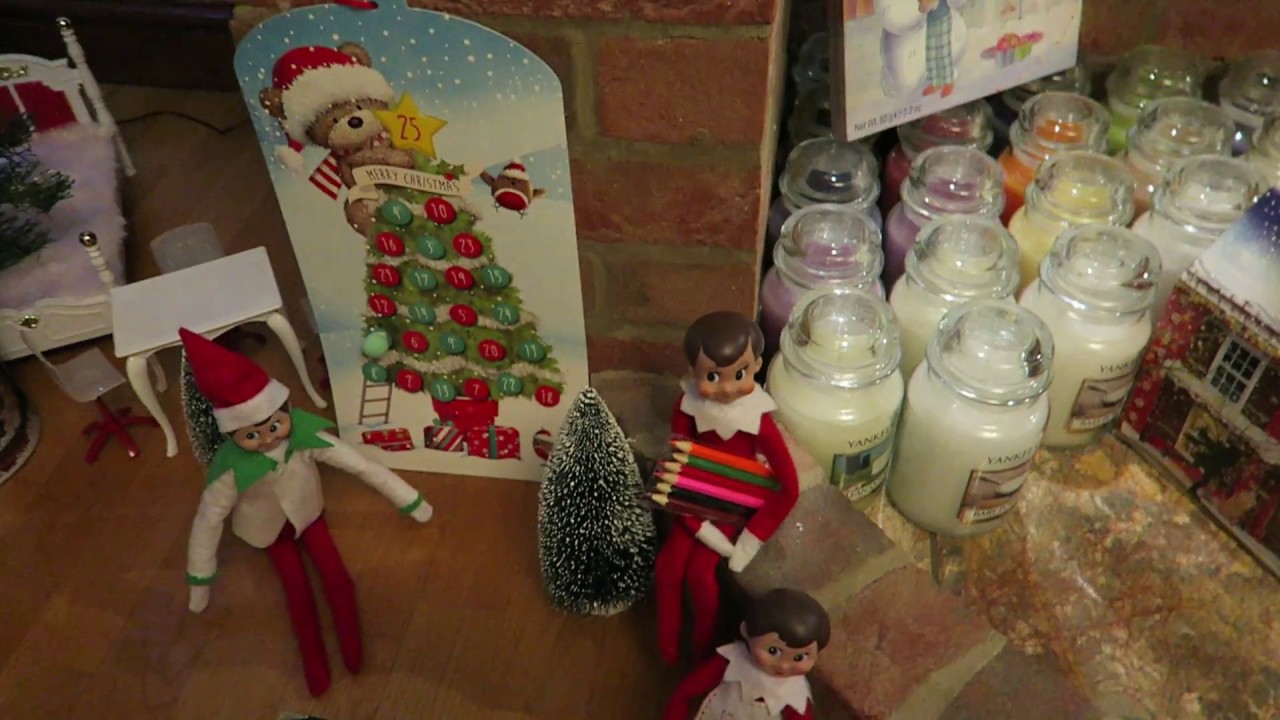 Advent calendar for my elf on the shelf - YouTube