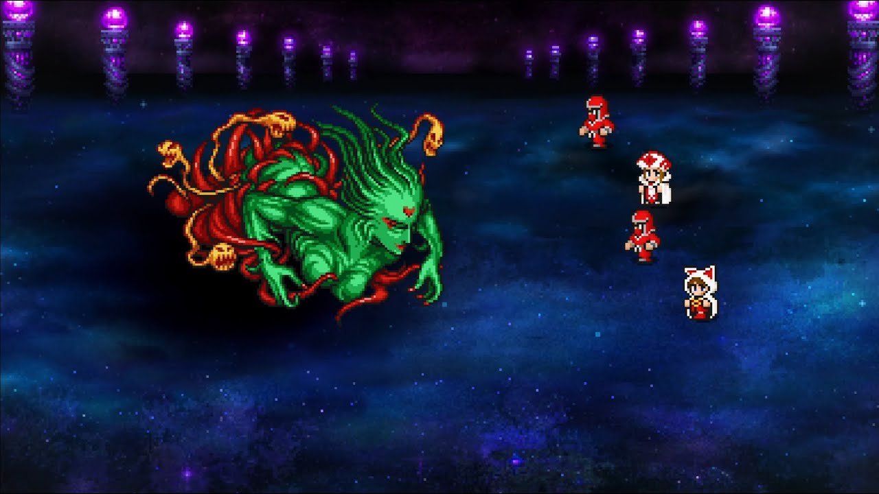 Final Fantasy 3 Pixel Remastered No Commentary All Boss Fights