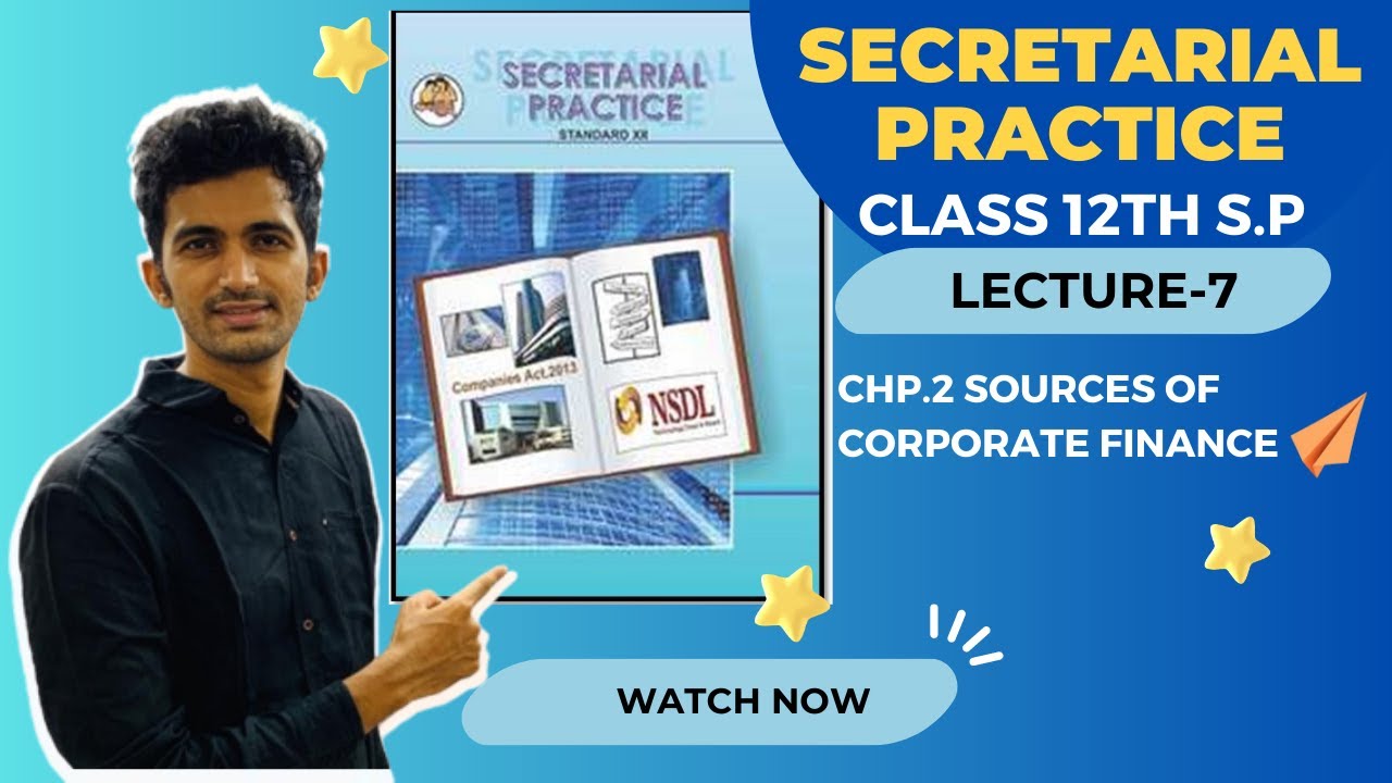 Distinguish Between SHARES & DEBENTURES  Class 12th SP NEW SYLLABUS  Maharashtra Board SP  Chapter 2