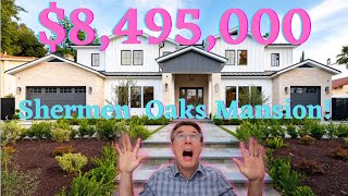 Inside an $8,495,000 Sherman Oaks Mansion! | Realtor Reacts
