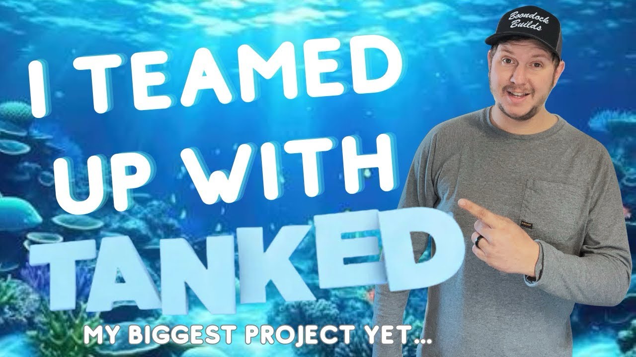 Я построил профессиональный шкаф для аквариума