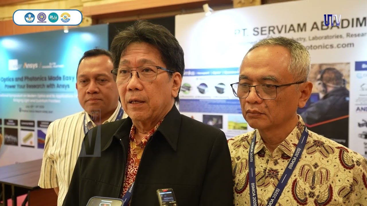Wawancara President Indonesian Optical Society pada The 15th ISMOA