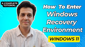 How to Enter Windows Recovery Environment in Windows 11 – Full Tutorial
