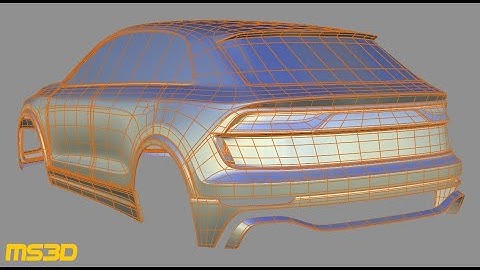 Autodesk Alias Subdivision Tutorial | Audi RS Q8 | MS3D