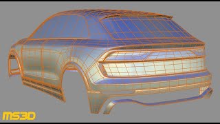 Autodesk Alias Subdivision Tutorial Audi Rs Q8 Ms3D