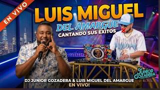 BACHATAS DE LUIS MIGUEL DEL AMARGUE EN VIVO | DJ JUNIOR GOZADERA