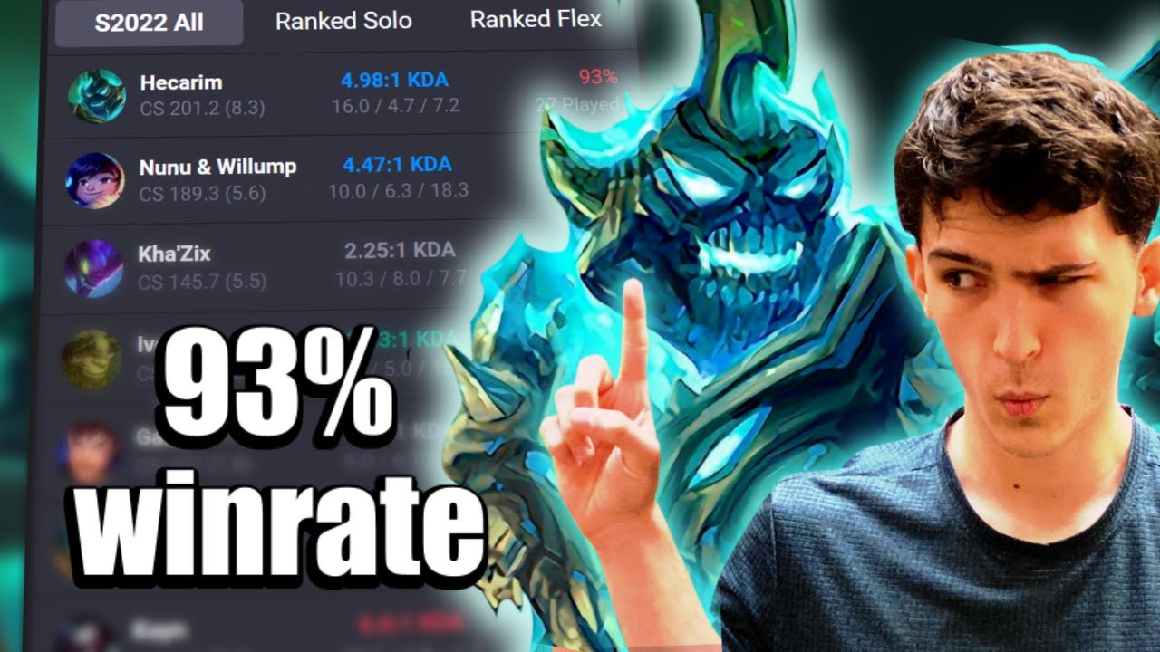 The Only Hecarim Guide You Will Ever Need in Season 12 - Reworked Hecarim Guide | Evandabank