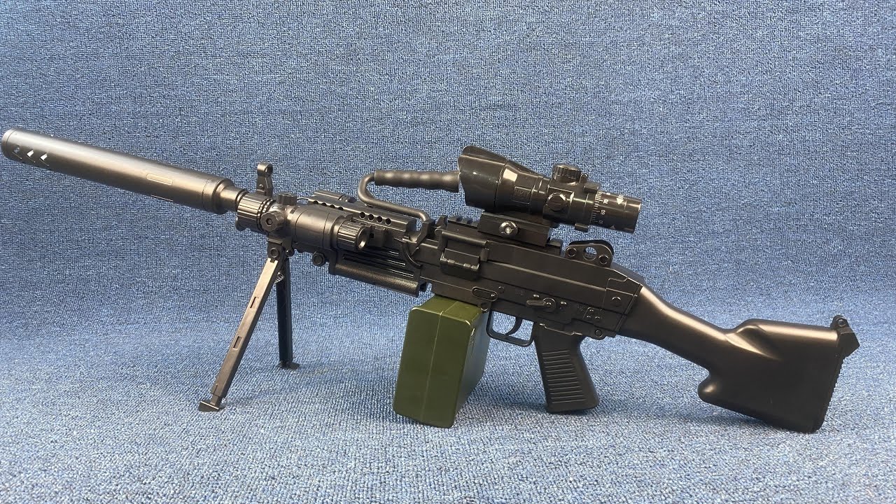 [PUBG GUN TOYS] M249 SAW Spotted in Ukraine Conflict: What's Its REAL Impact?{ASMR }