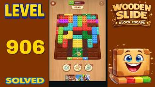 Wooden Slide – Level 906 | Walkthrough