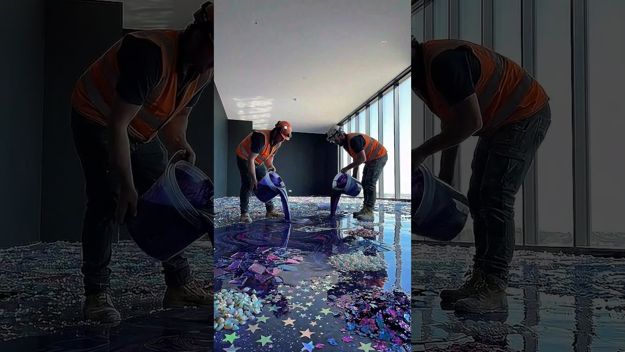 part 25  Insane Epoxy Floor Makeover 